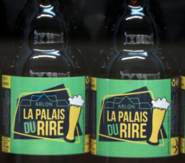 Étiquette de bière personnalisée - Le palais du rire